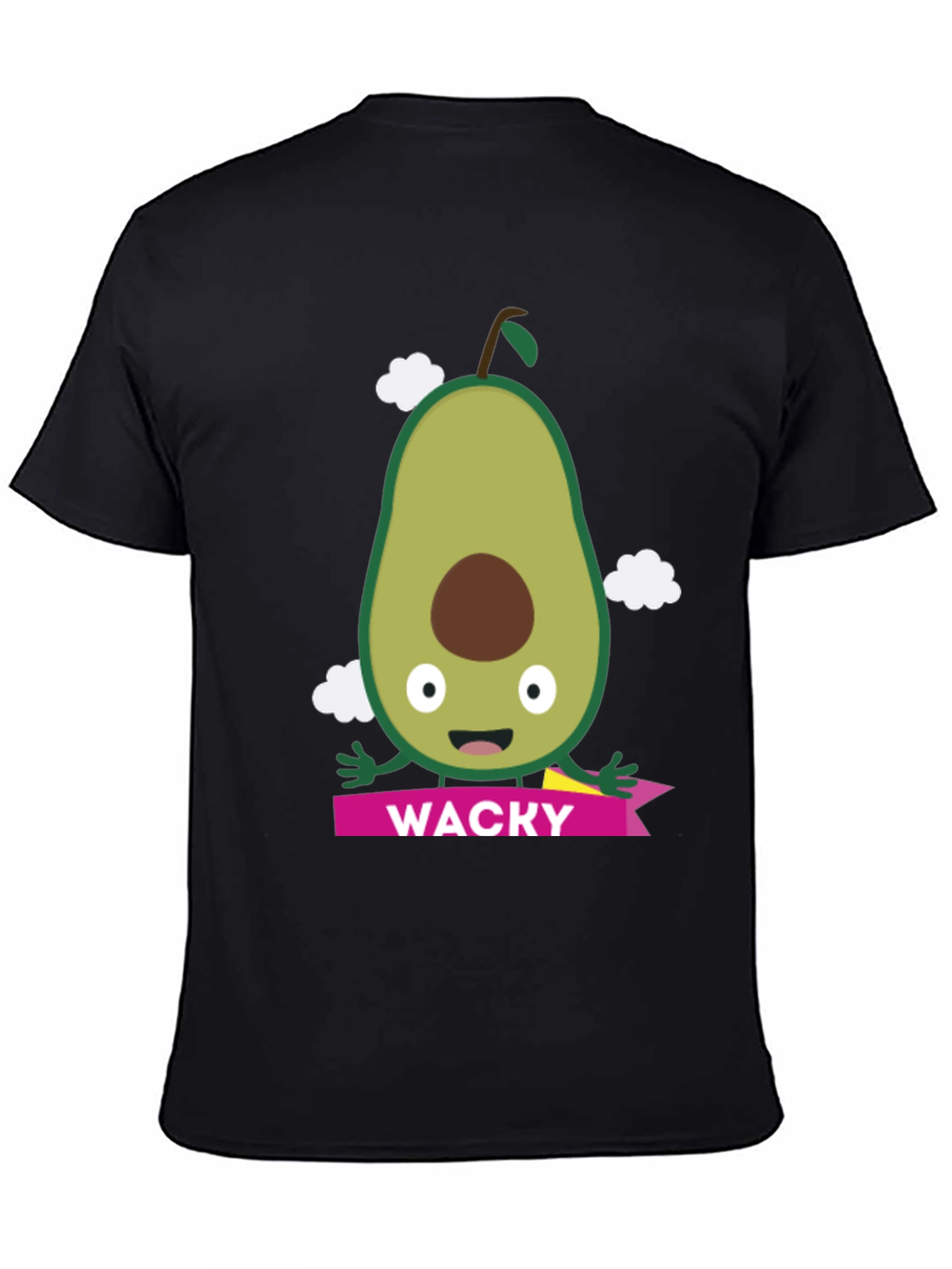Wacky Avocado T-Shirt - Funny Cartoon Fruit Tee