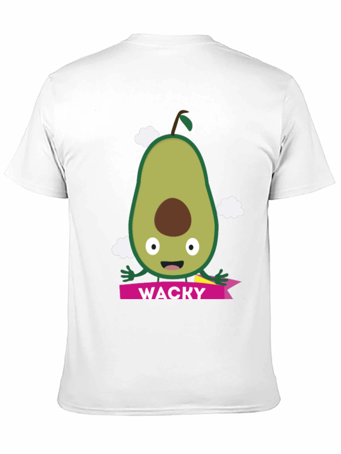 Wacky Avocado T-Shirt - Funny Cartoon Fruit Tee