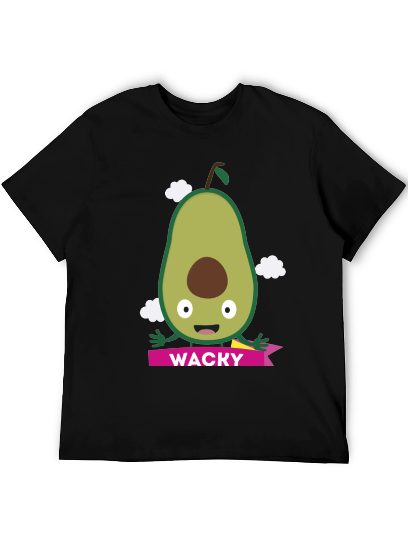 Wacky Avocado T-Shirt - Funny Cartoon Fruit Tee