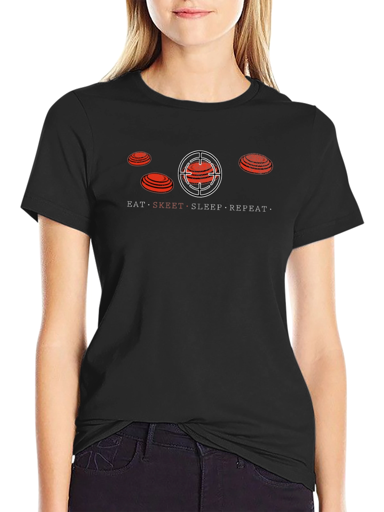 Eat Skeet Sleep Repeat T-Shirt | Clay Shooting Apparel