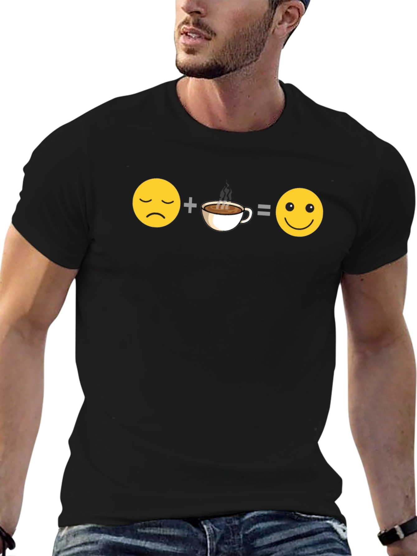 Coffee Equals Happiness T-Shirt