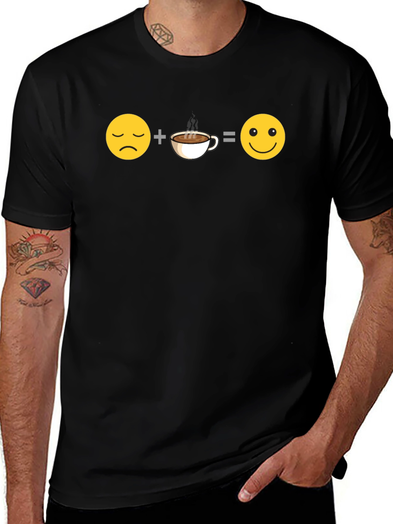 Coffee Equals Happiness T-Shirt