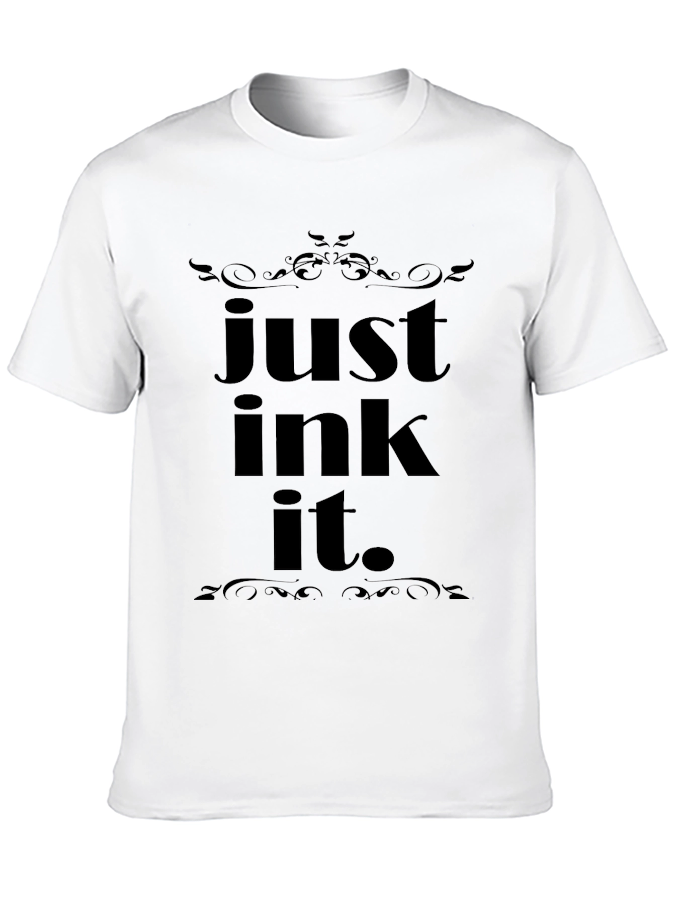 Just Ink It Black T-Shirt - Tattoo Lover Tee