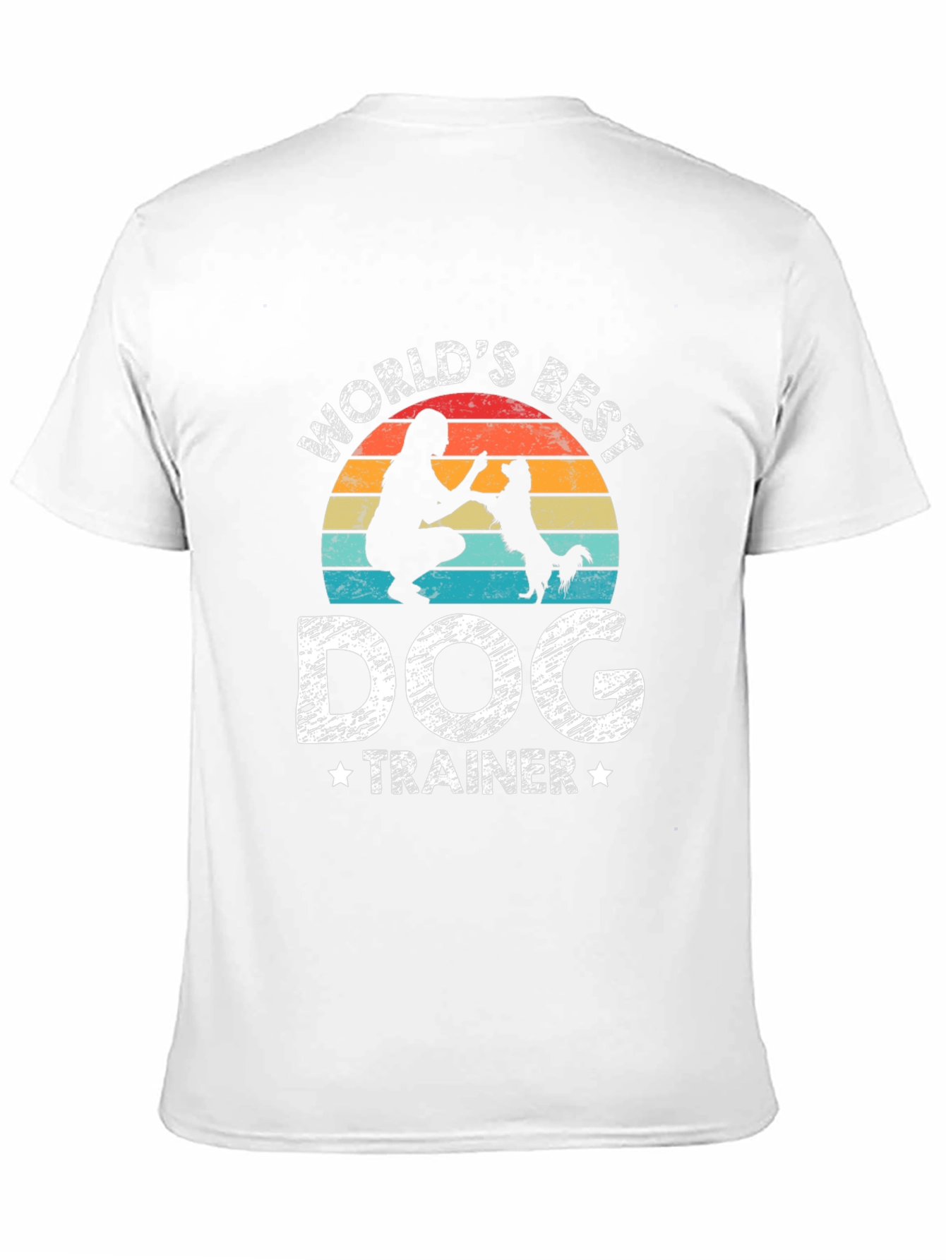 Worlds Best Dog Trainer Black T-Shirt