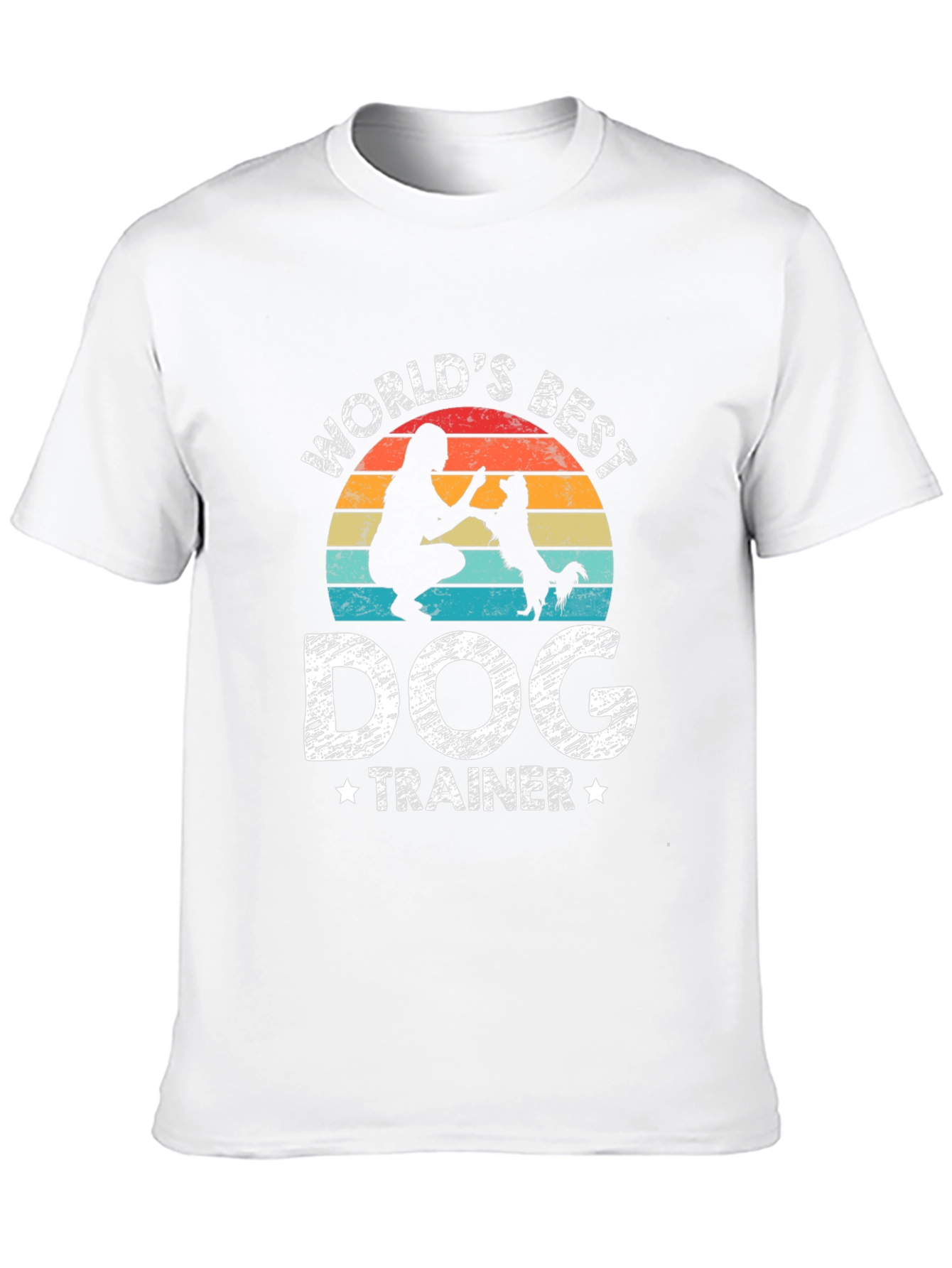 Worlds Best Dog Trainer Black T-Shirt