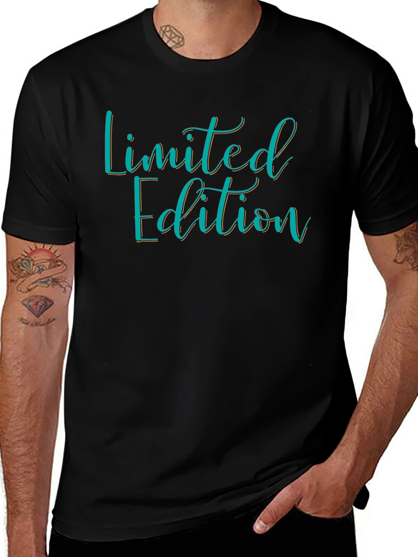 Limited Edition Graphic Tee - Black