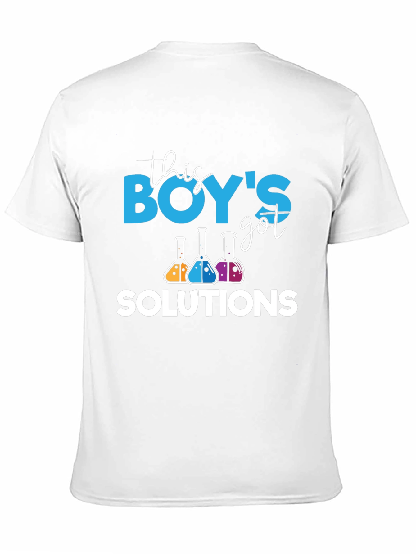 This Boys Got Solutions Science T-Shirt