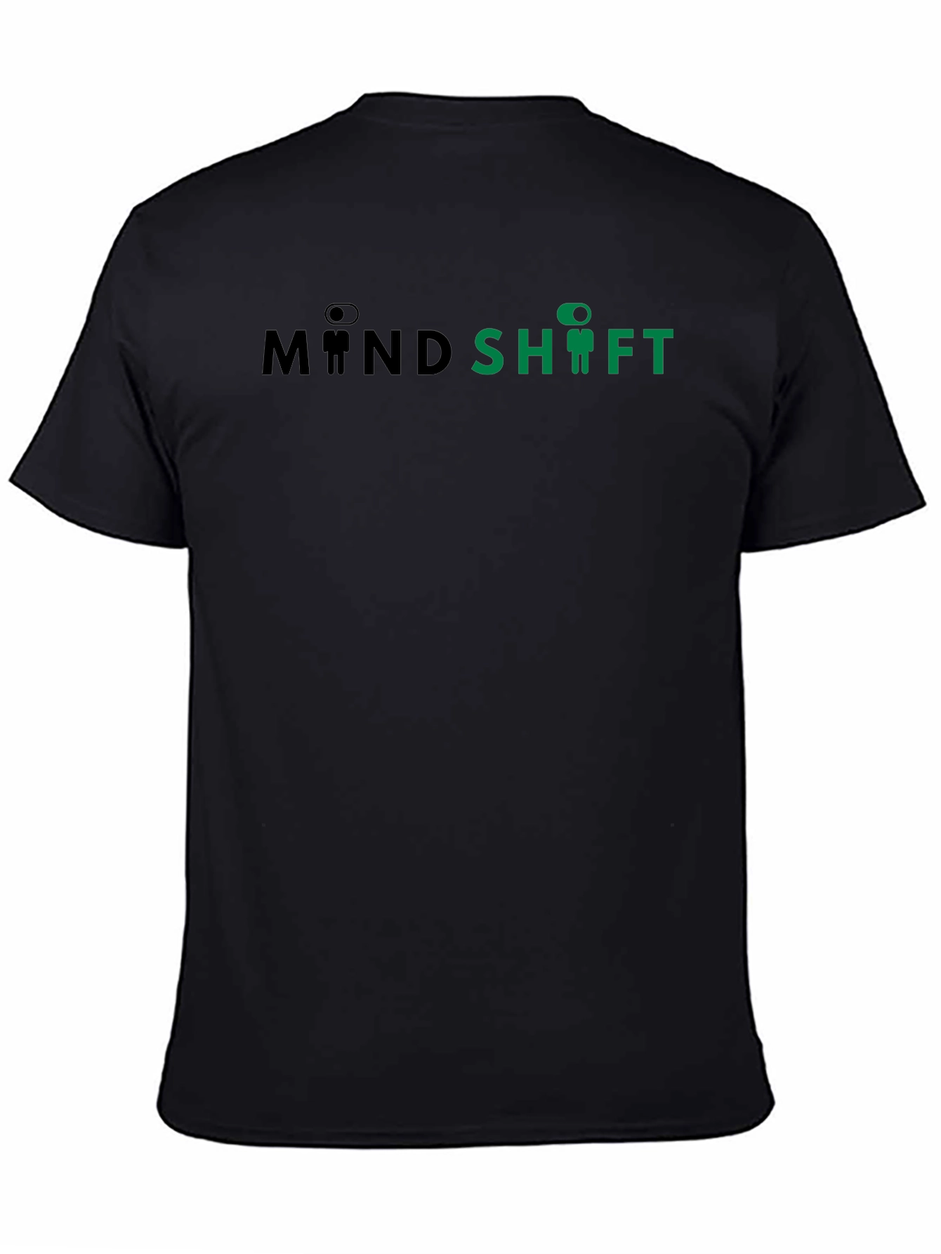 Mind Shift Graphic Tee - Black Cotton Blend