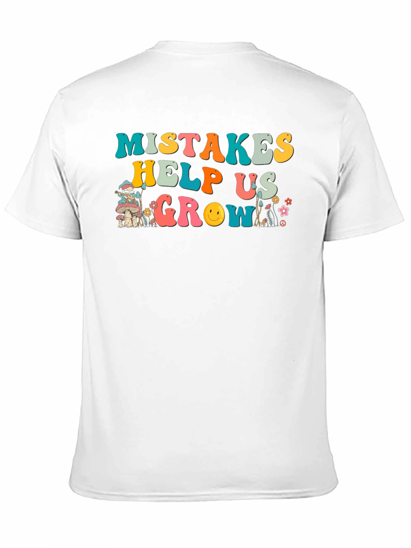 Mistakes Help Us Grow Graphic T-Shirt