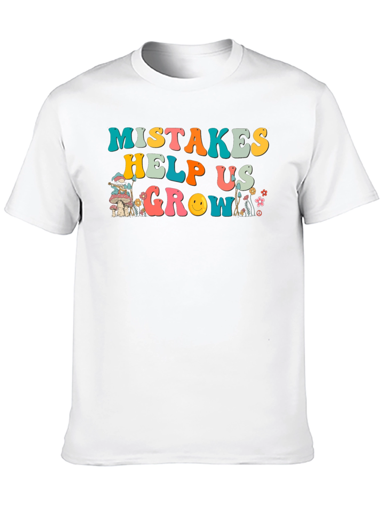 Mistakes Help Us Grow Graphic T-Shirt