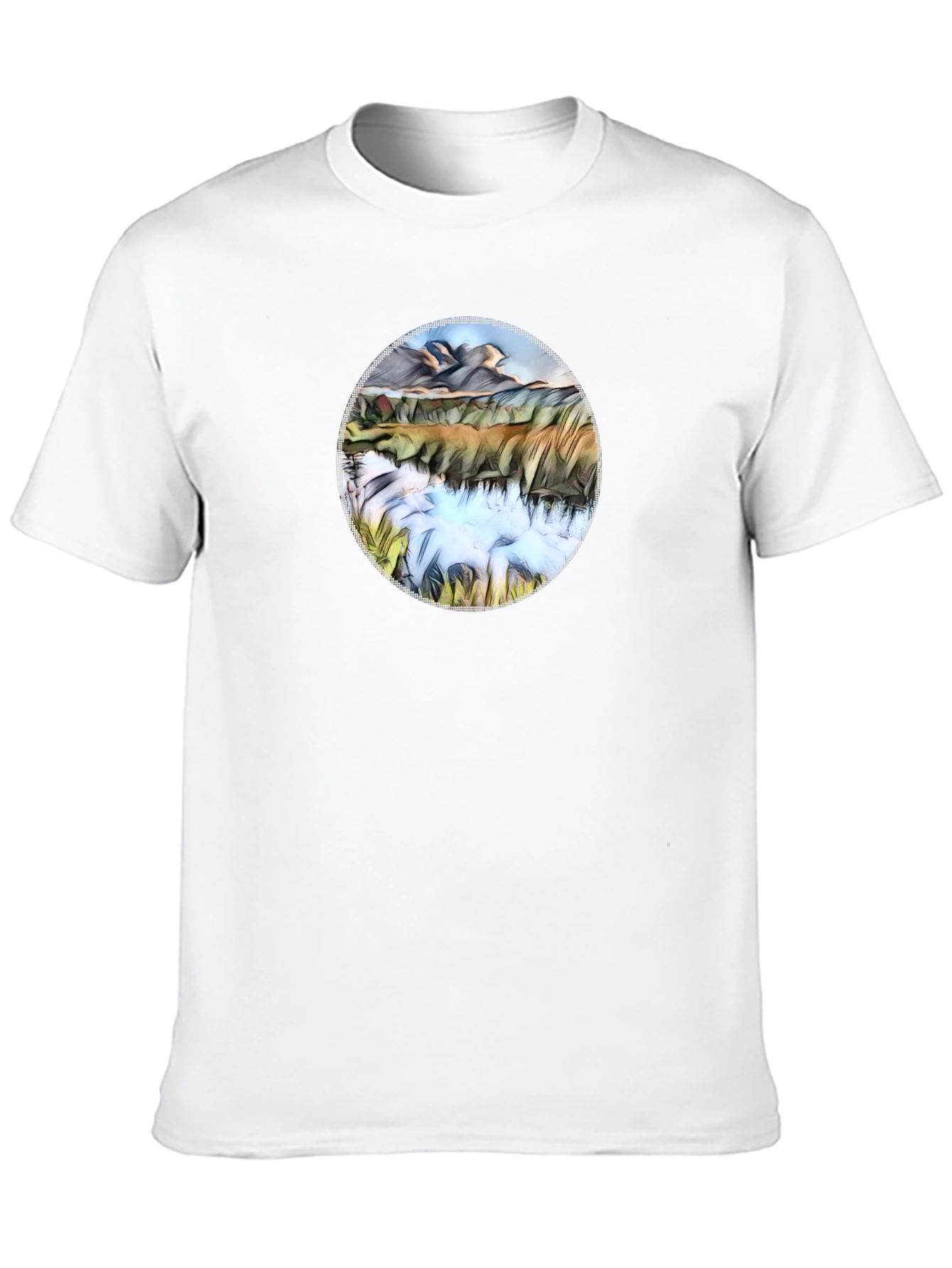 Lake Reflection Graphic Tee