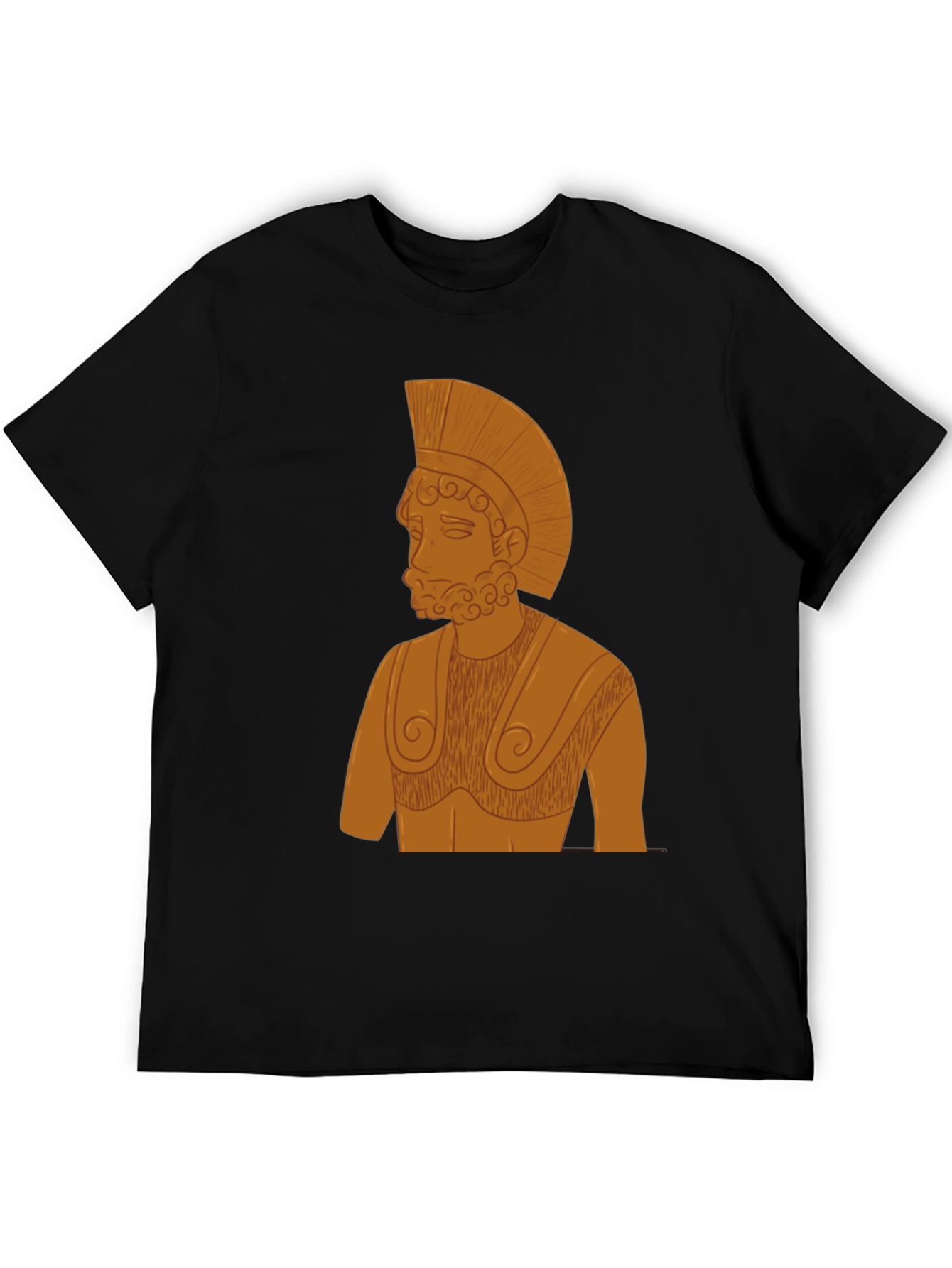 Spartan Warrior Graphic T-Shirt - Classic Style