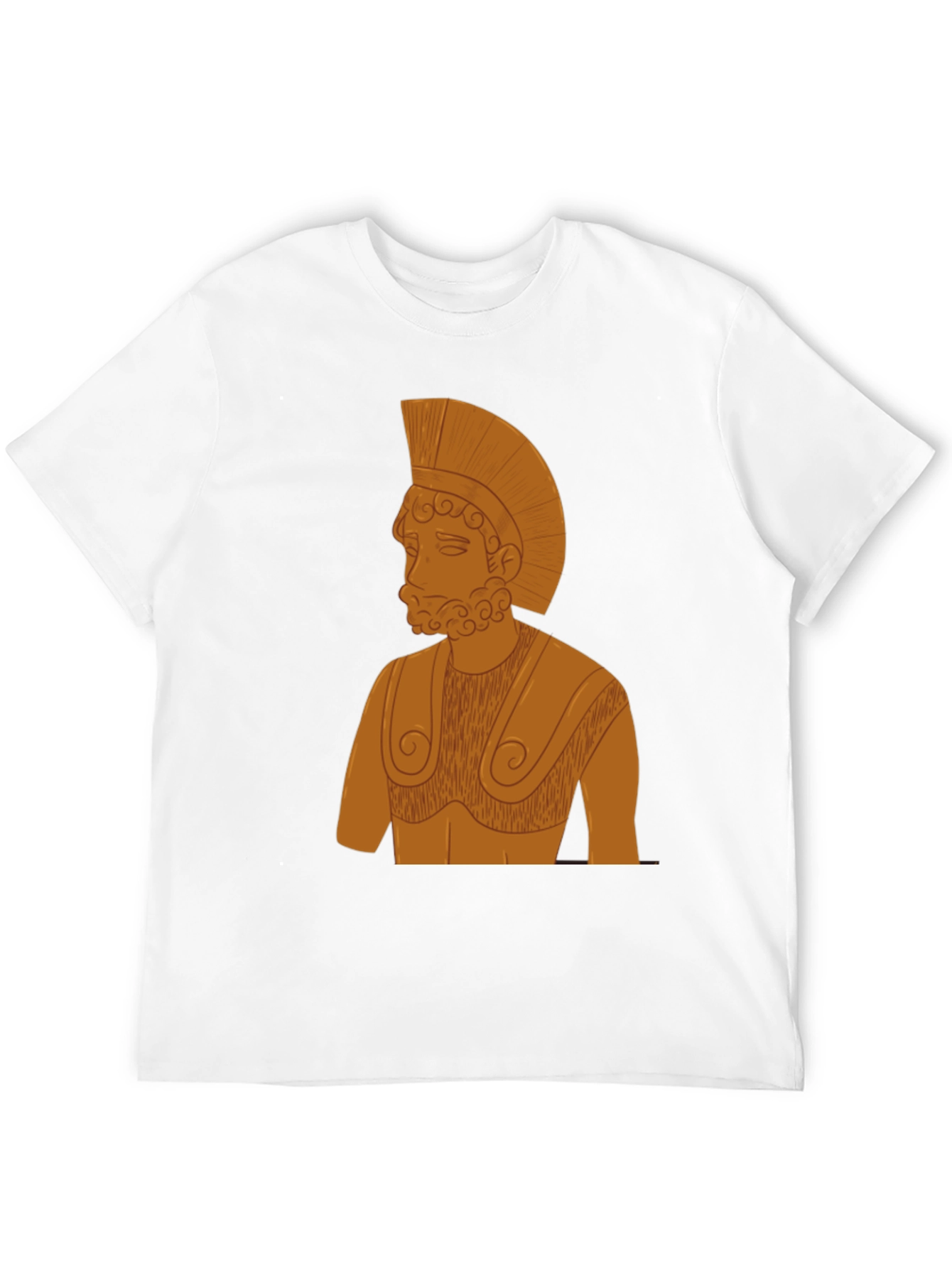 Spartan Warrior Graphic T-Shirt - Classic Style