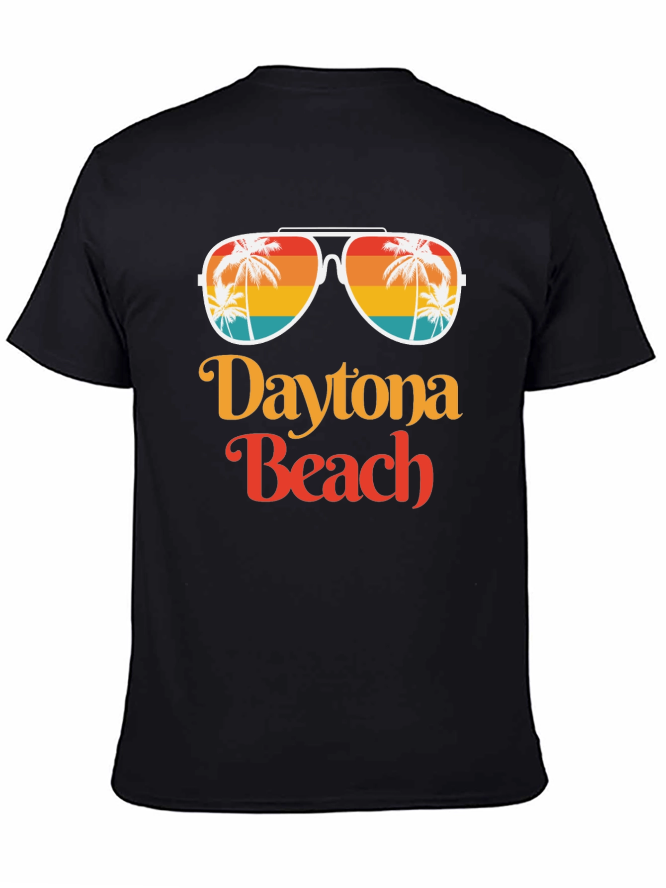 Daytona Beach Retro Sunglasses Graphic T-Shirt