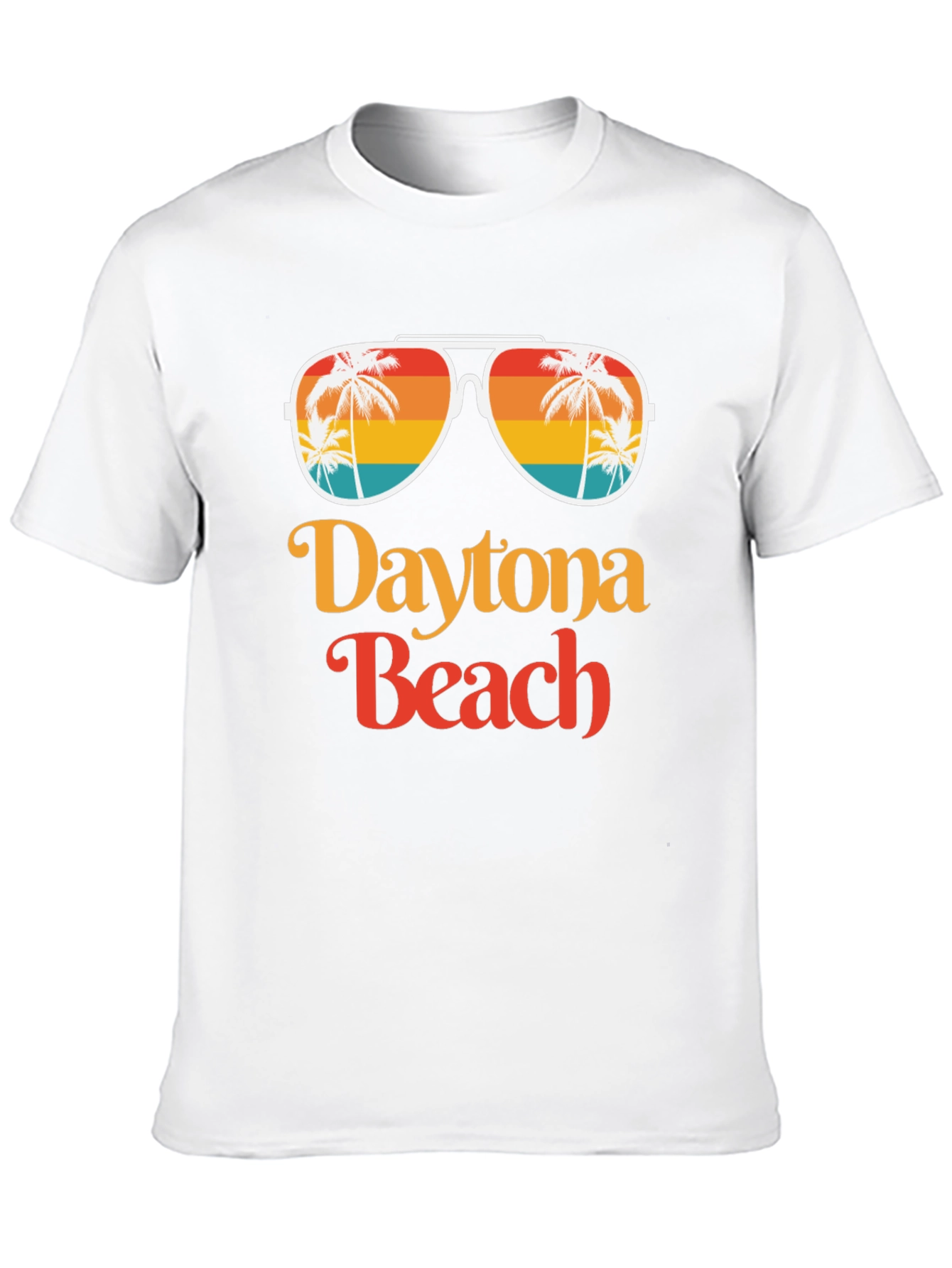 Daytona Beach Retro Sunglasses Graphic T-Shirt