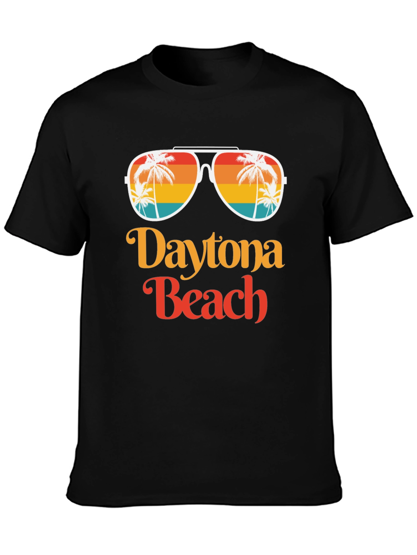 Daytona Beach Retro Sunglasses Graphic T-Shirt