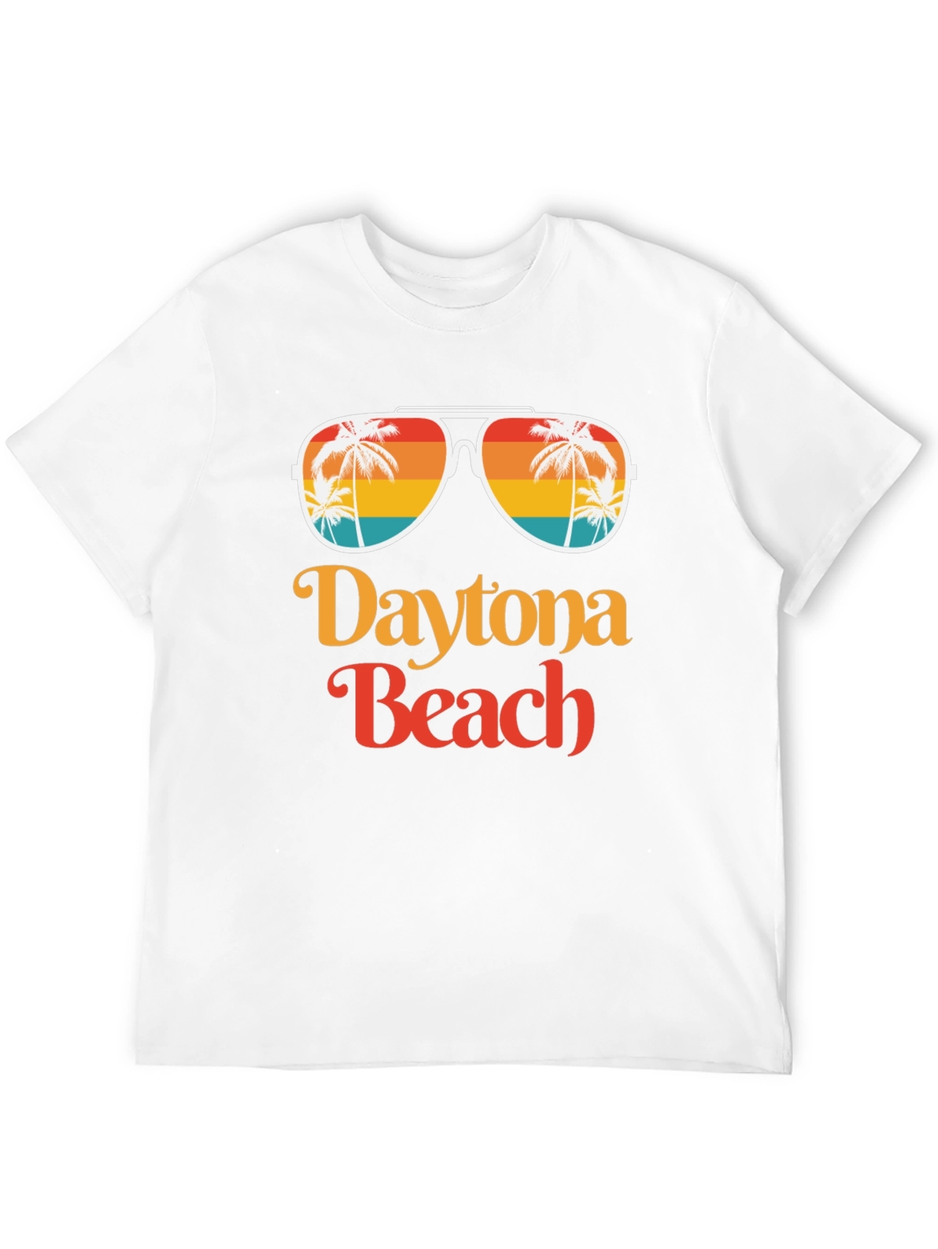 Daytona Beach Retro Sunglasses Graphic T-Shirt