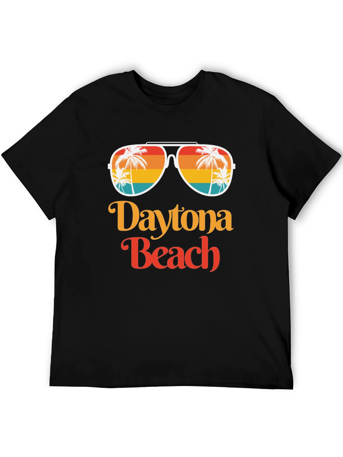 Daytona Beach Retro Sunglasses Graphic T-Shirt