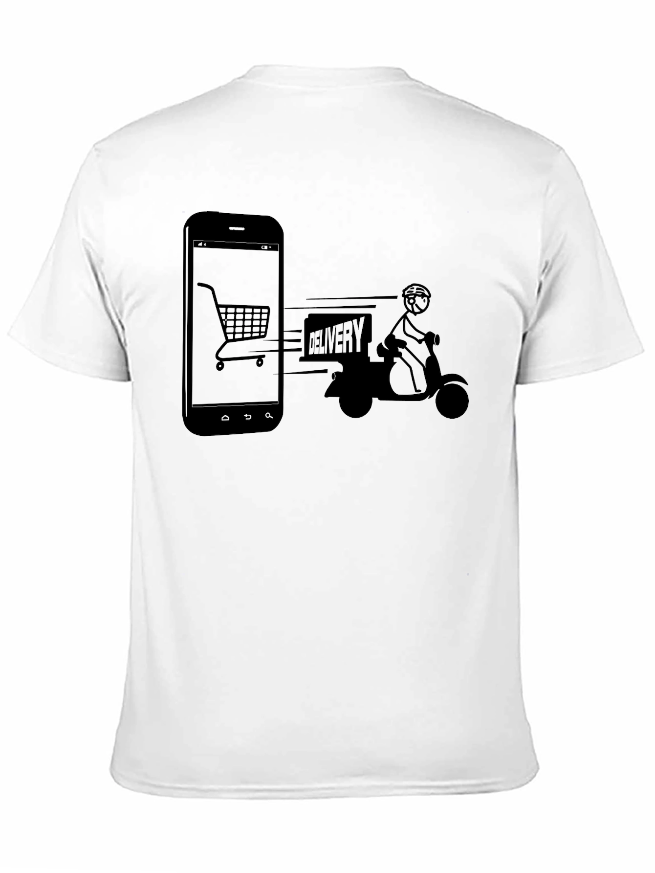 Online Shopping Delivery T-Shirt